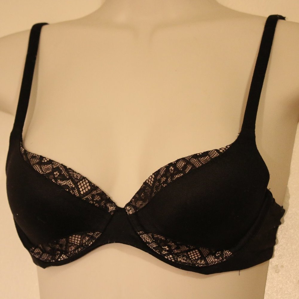 Victoria's Secret lined demi/ demi double 32b